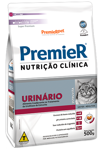 PremieR Nutrição Clínica Gatos – Urinário Estruvita