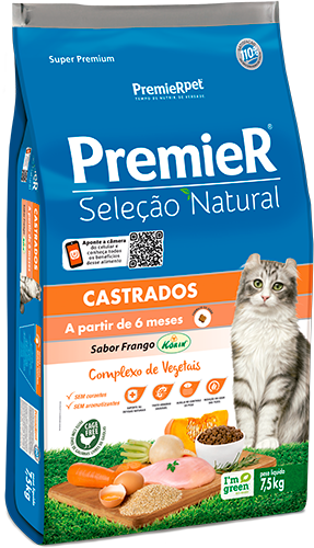 PremieR Seleção Natural Gatos Castrados